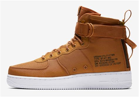 nike air force 1 sf mid 917753-700 herrenschuhe|Buy SF Air Force 1 Mid 'Desert Ochre' .